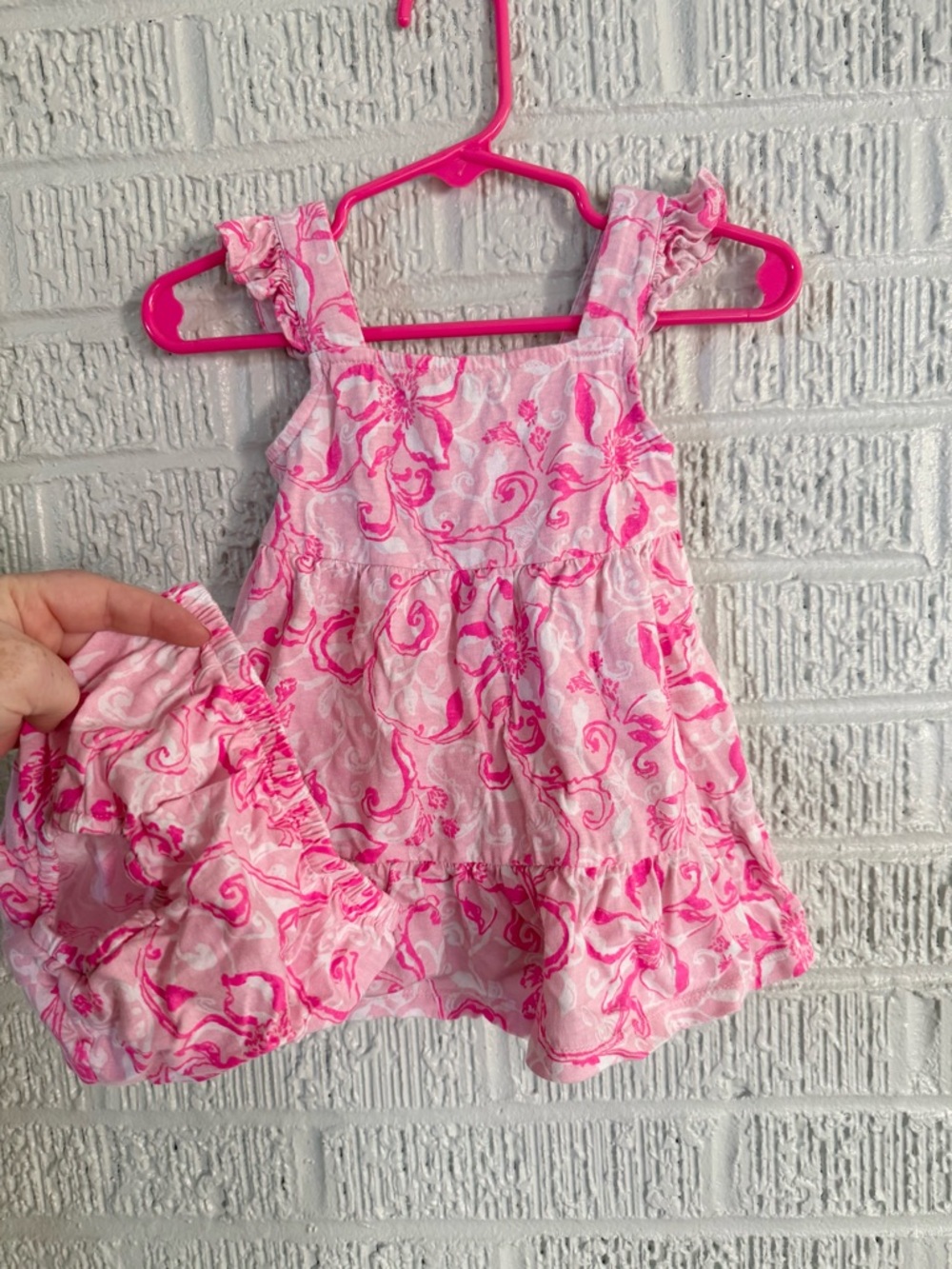 Lilly Pulitzer Pink Baby Set